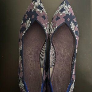 Rothy's - blue and violet flowers